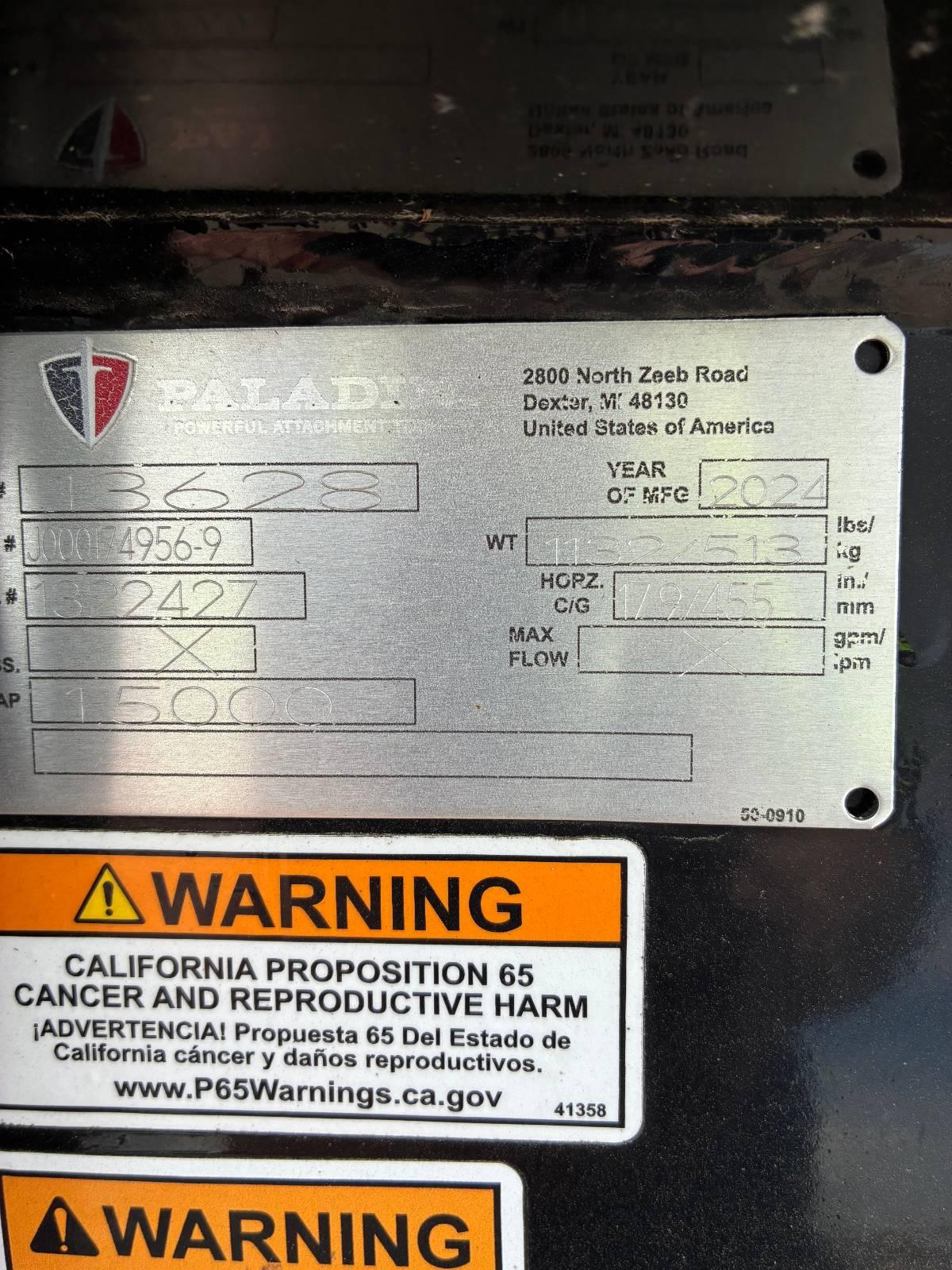 2024 PALADIN X1500