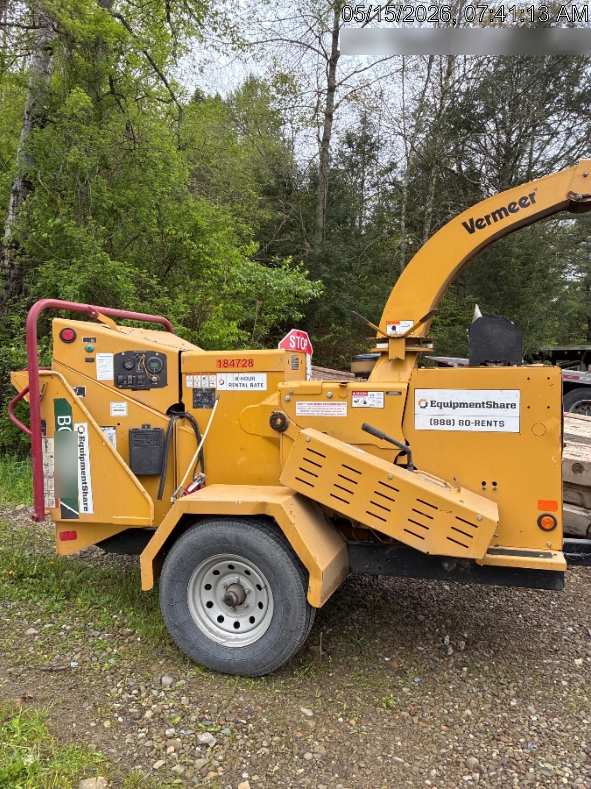 2021 VERMEER BC1000XL Diesel