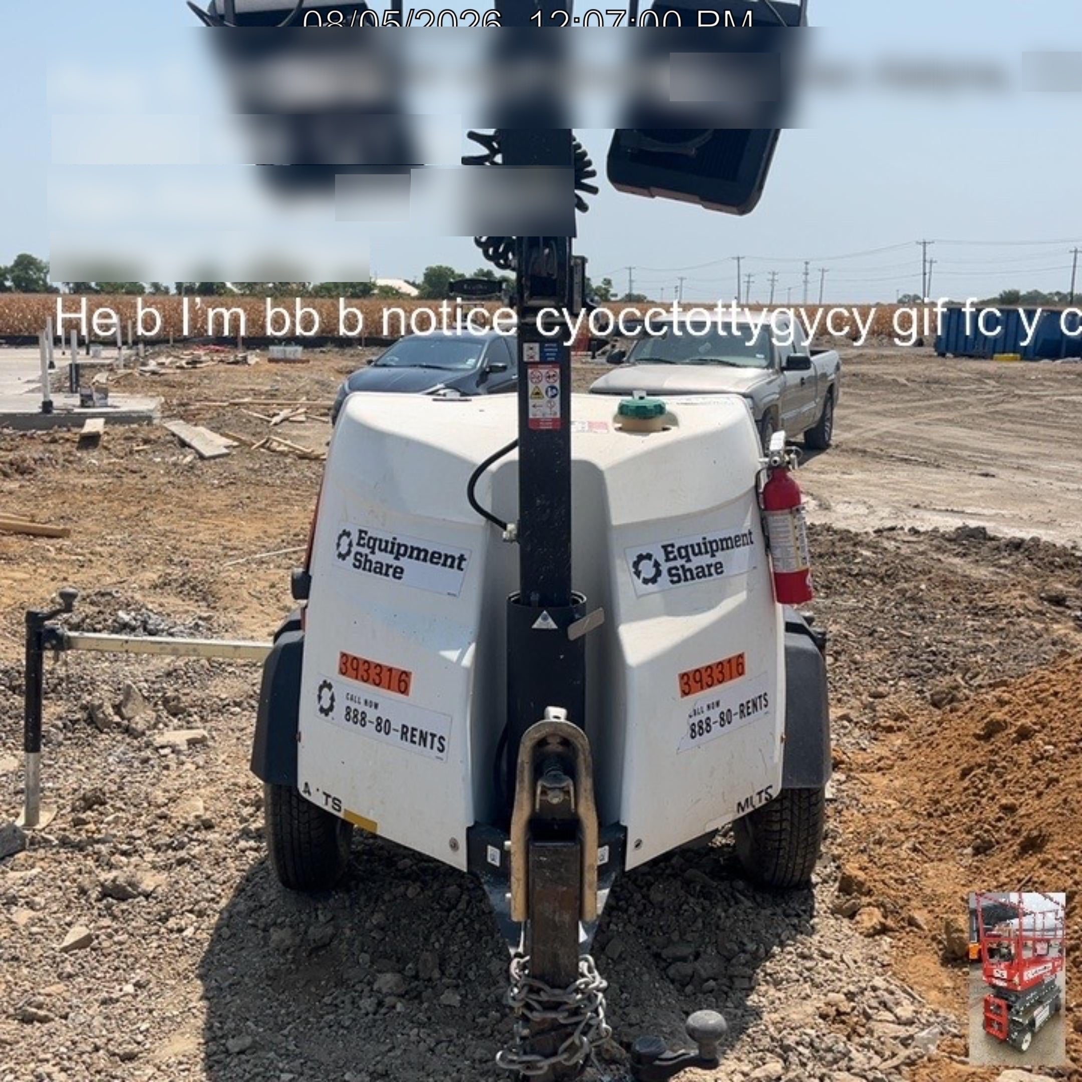 2024 Generac MLT2 Diesel, Flex Switch 120V Input, Powerzone Controller, 
(4) 320W LED Lights, 4kW Generator, 39.9 Gal Fuel Tank, 2" Ball, T3