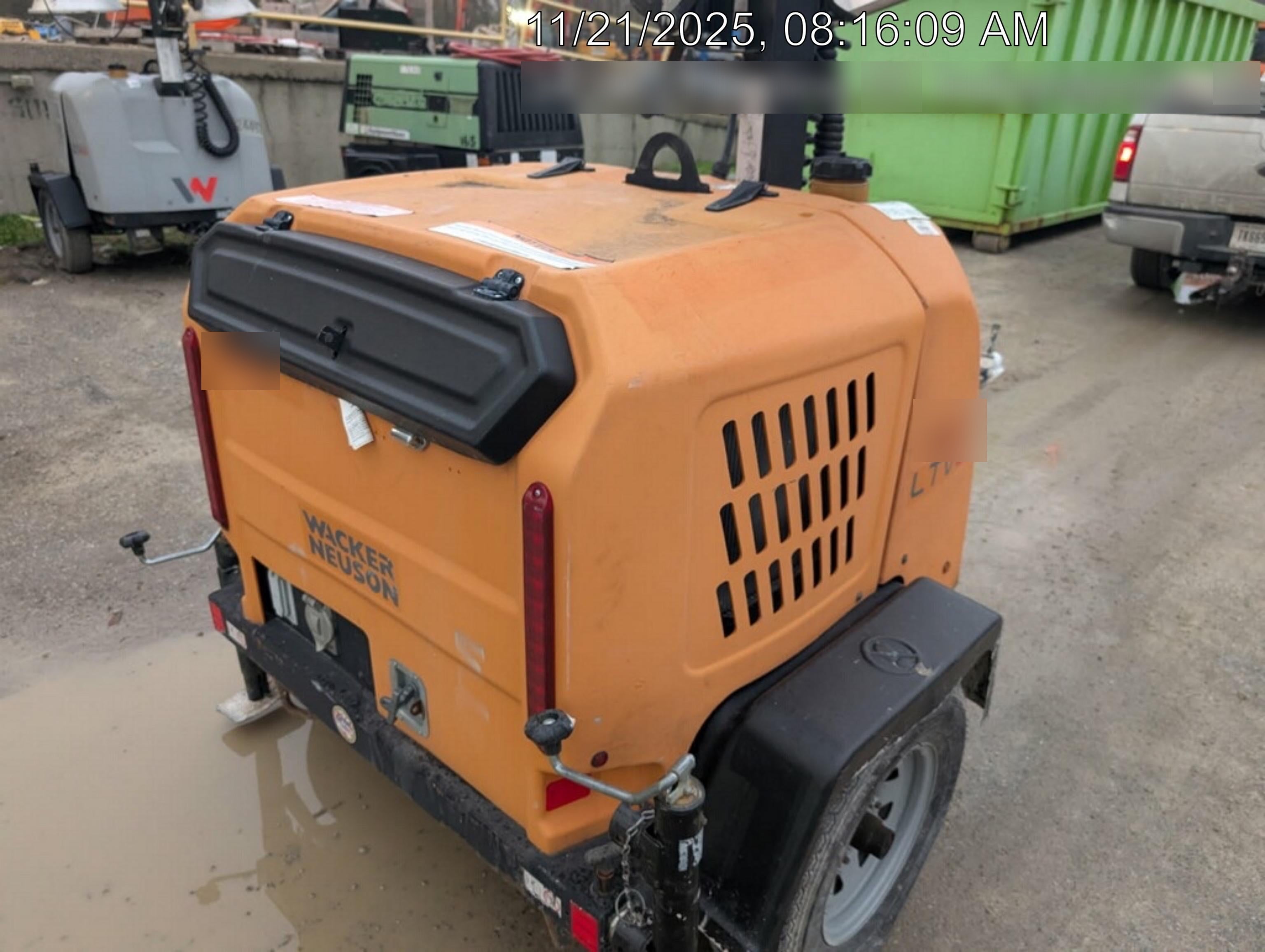 Wacker Neuson LTV6K-MH Ball 2/Pintle 2.5 Combo Hitch Kubota Cold Weather D1X05 Kubota Engine Block Heater D1X05 Telematics EQ SH Kubota