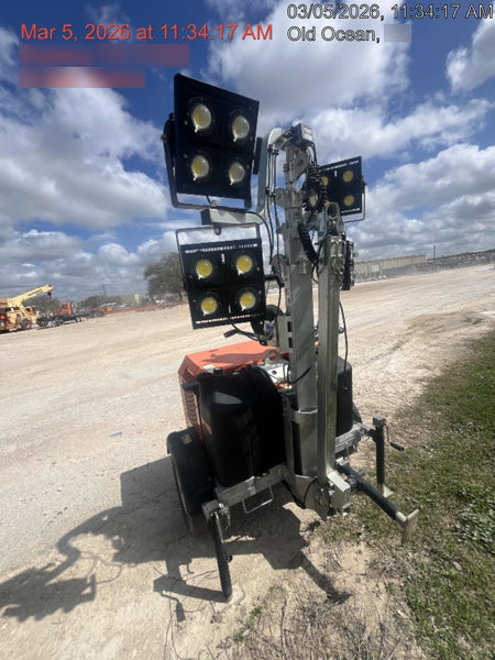 2024 Wanco WLTT-4MM4K Diesel, Deep Sea Controller, Shore Power Plug, Auto Start, (4) 350W LED Floodlights, 4kW Generator, 60 Gal Fuel Tank, 2" Ball, T3