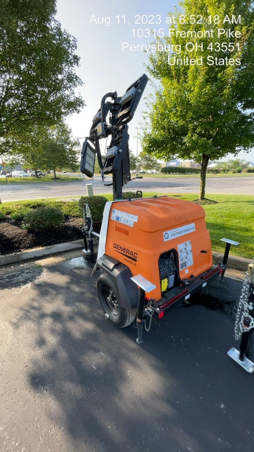 2023 Generac MLT2 Diesel, Flex Switch 120V Input, Powerzone Controller, (4) 320W LED Lights, 4kW Generator, 39.9 Gal Fuel Tank, 2" Ball, T3