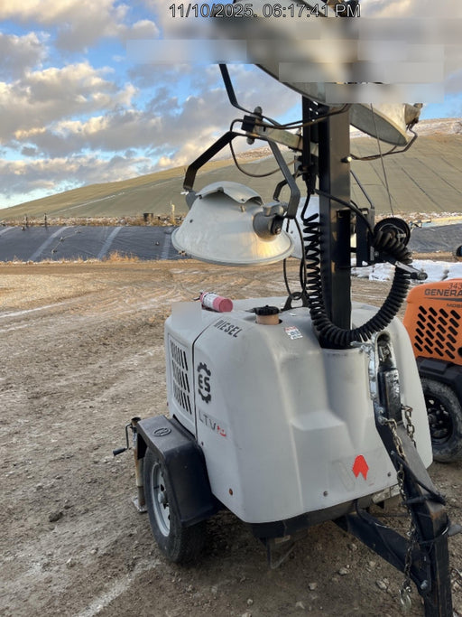 2018 Wacker Neuson LTV6L-MH Wacker Neuson LTV6L Mobile Light Tower w/Fuel Level Sensor Installed