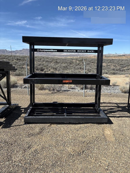 2026 FLUID POWER SUPPORT Excavator Bucket Rack