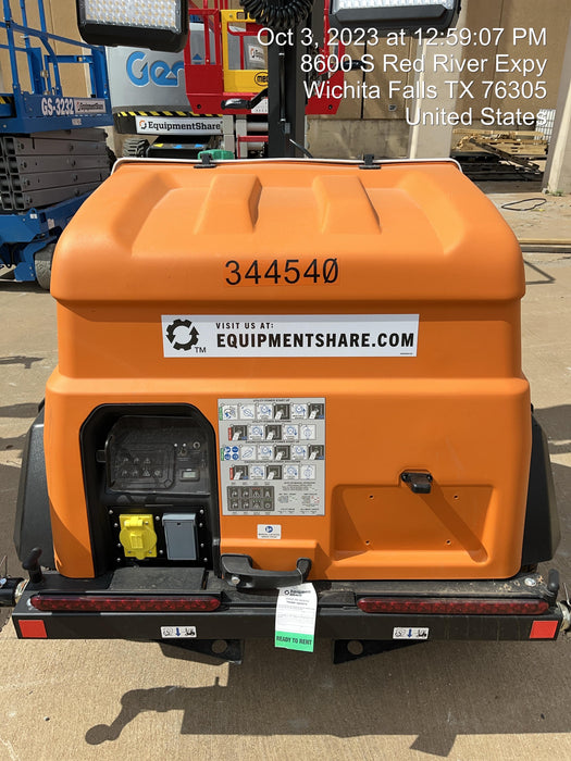 2023 Generac MLT2 Diesel, Flex Switch 120V Input, Powerzone Controller, (4) 320W LED Lights, 4kW Generator, 39.9 Gal Fuel Tank, 2" Ball, T3