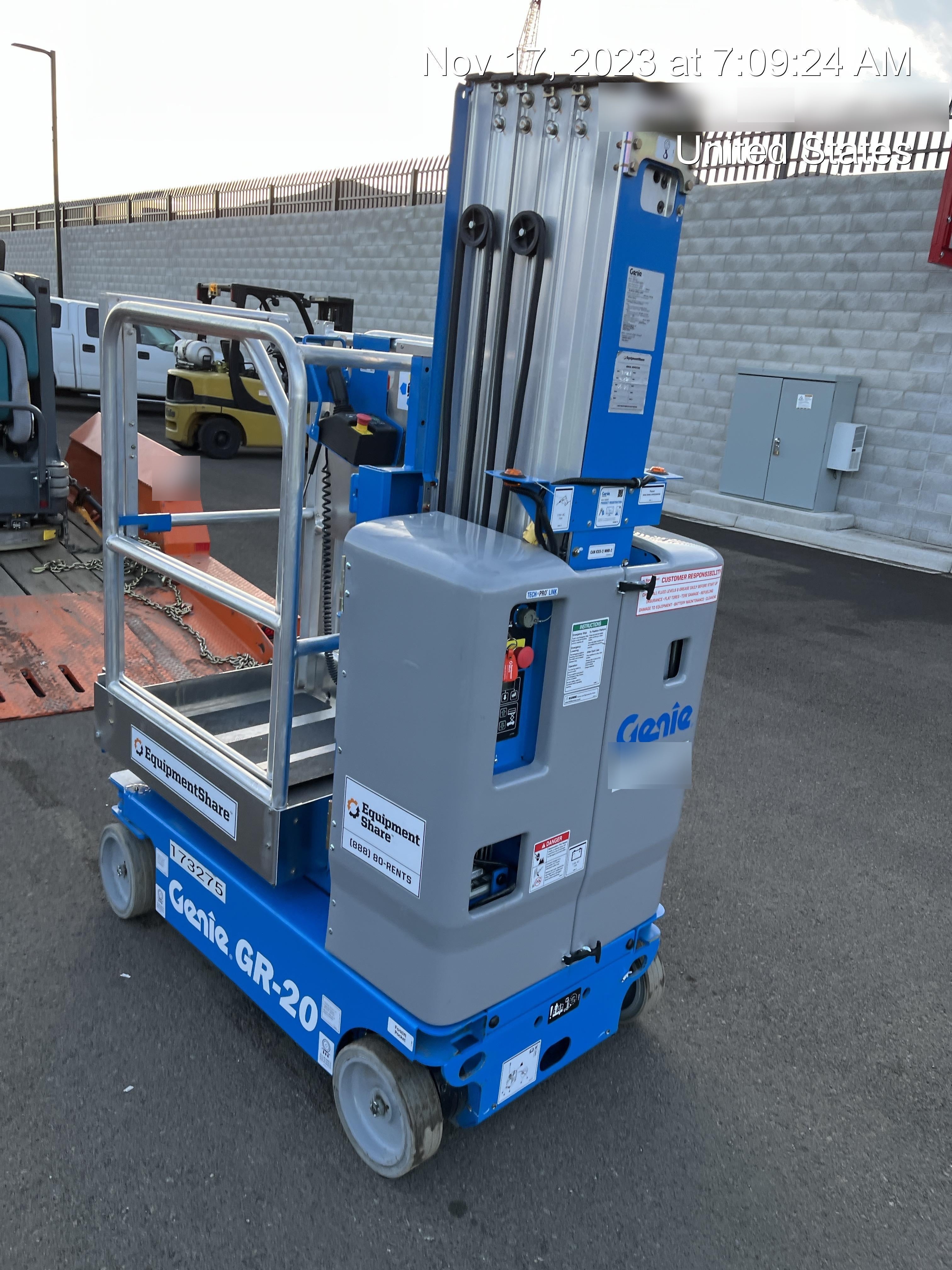 2021 GENIE GR-20