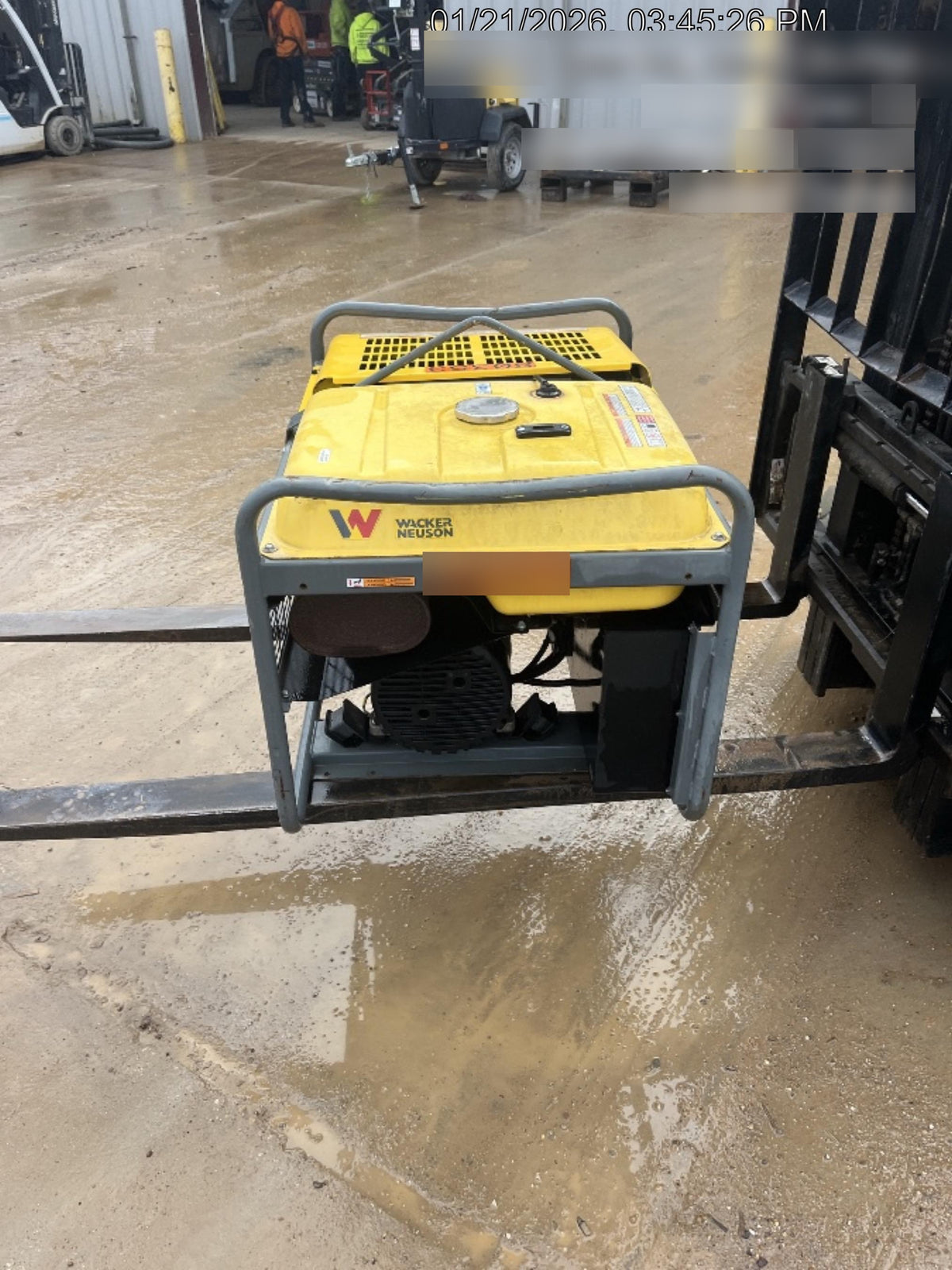2020 Wacker Neuson GPS9700V Standard, Includes Wheel Kit P/N: 5100042221