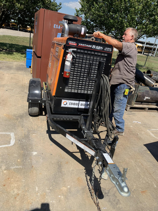 2022 Lincoln Electric Vantage 549X Crosslink Technology, Trailer Mounted, ES Decals, T3