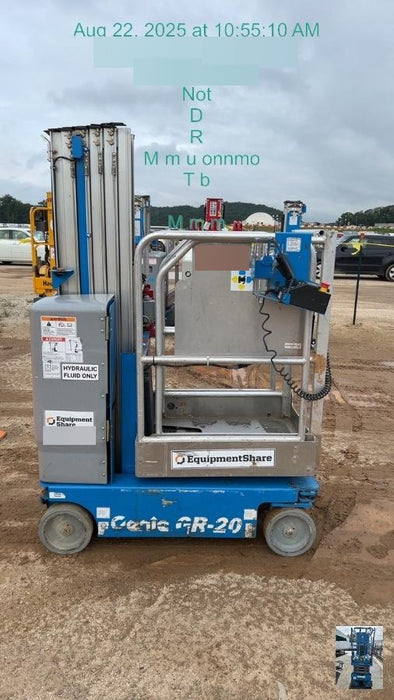 2019 GENIE GR-20