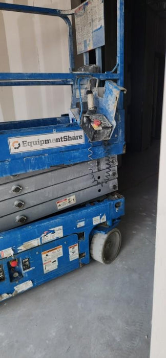 2020 Genie GS-1930 Solid Non Marking Tires, Beacon, Folding rails with half height swing gate