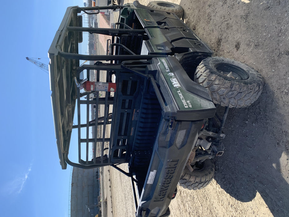 2019 Kawasaki Mule PRO-DXT Standard Options, Backup Alarm, Beacon, Plastic Hard Top, Poly Windshield, Horn Kit