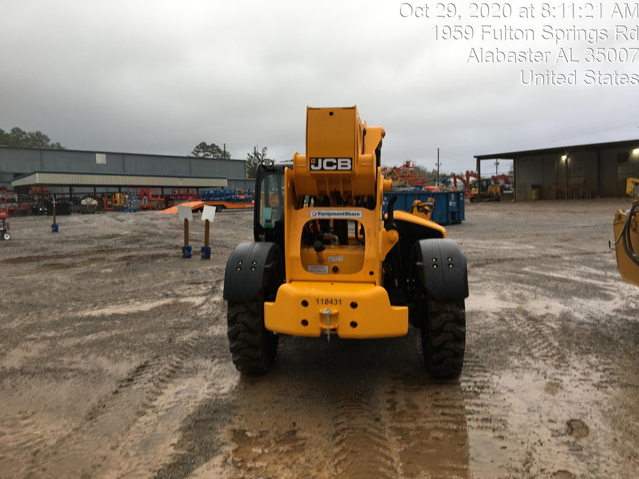 2020 JCB 510-56 Canopy, Solid Tires, Work Lights, Beacon, Aux Hydraulics, Back up Alarm, Lifting Eye, ES Decals