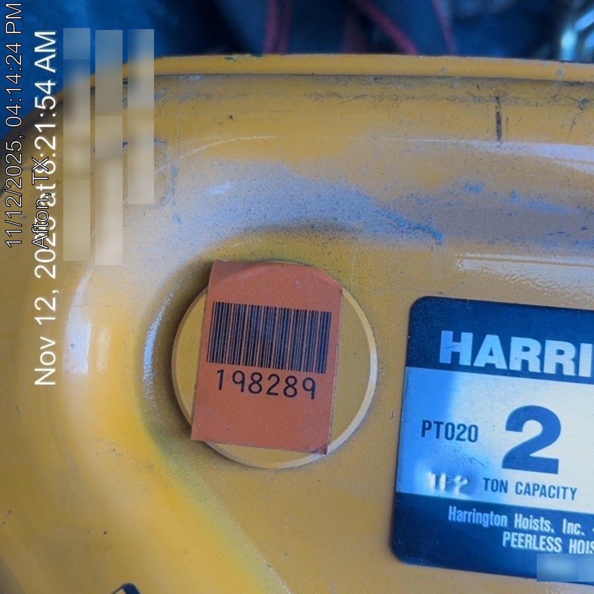 2020 HARRINGTON PT020