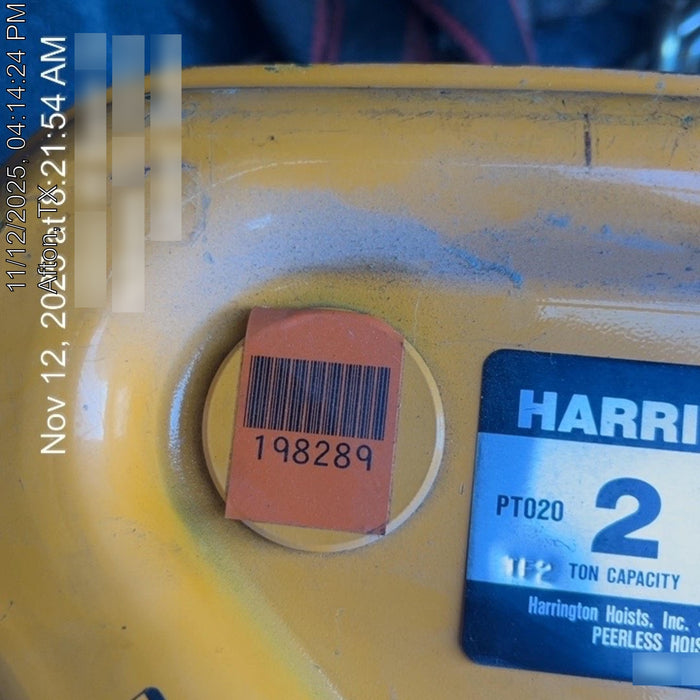 2020 HARRINGTON PT020