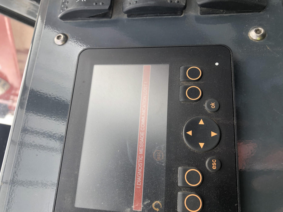 2018 Manitou MTA10055 Manitou MTA 10055 w/Cab/Heat/AC, Work Lights/Strobe, Aux Hyd, Solid Tires, Lift Hook, 66" Carriage, 60" Forks