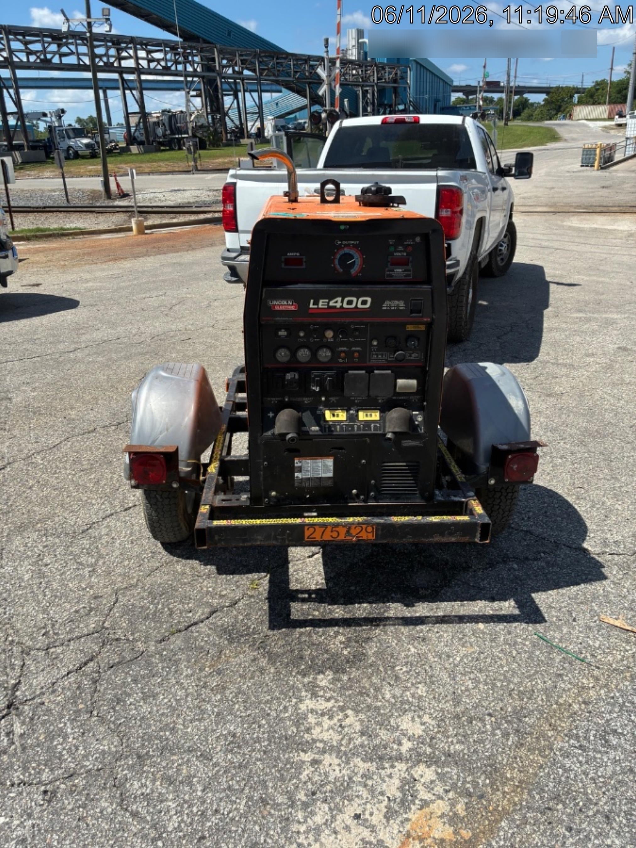 2022 Lincoln Electric LE400 Kubota V1505, Trlr, Cable Rack, Light Kit, ES Decals, T3