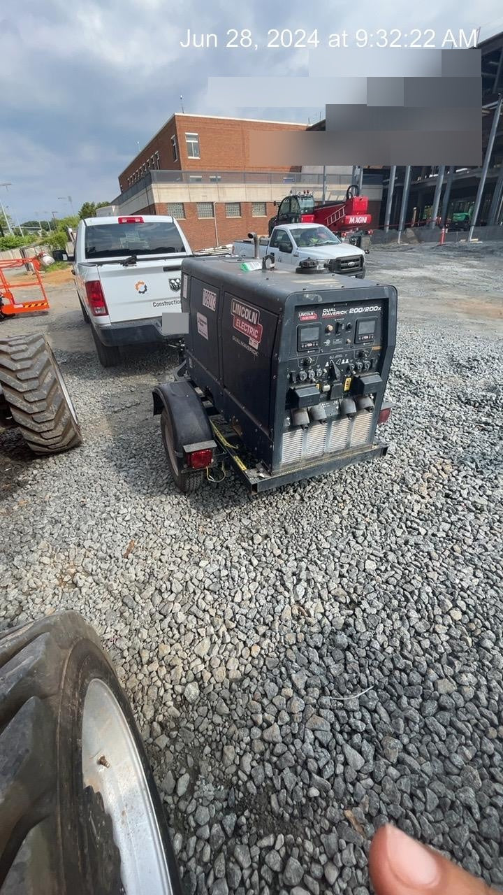 2021 Lincoln Electric Dual Maverick 200/200X Ready Pak 3, Includes Trailer, Cable Rack, Fender Light Kit