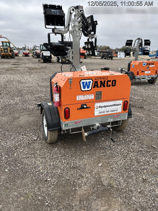 2024 Wanco WLTT-4MM4K Diesel, Deep Sea Controller, Shore Power Plug, Auto Start, (4) 350W LED Floodlights, 4kW Generator, 60 Gal Fuel Tank, 2" Ball, T3
