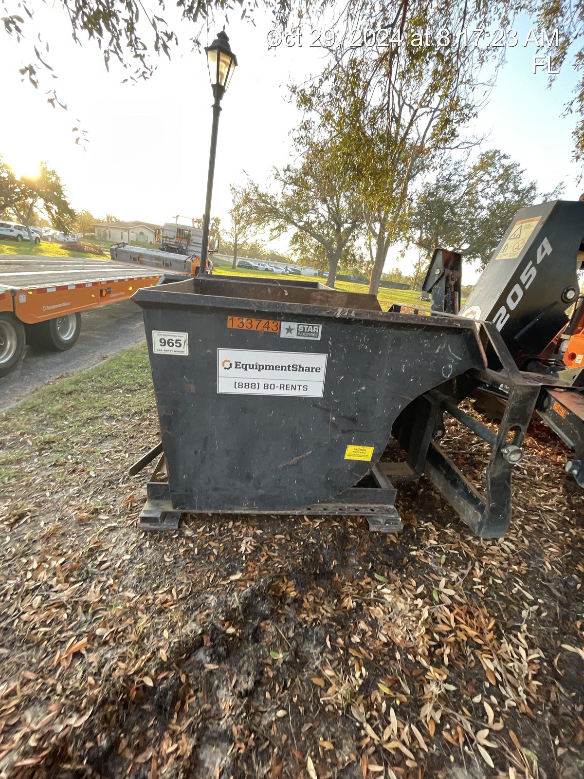 2021 STAR INDUSTRIES M-1820 - Self-Dump Hopper