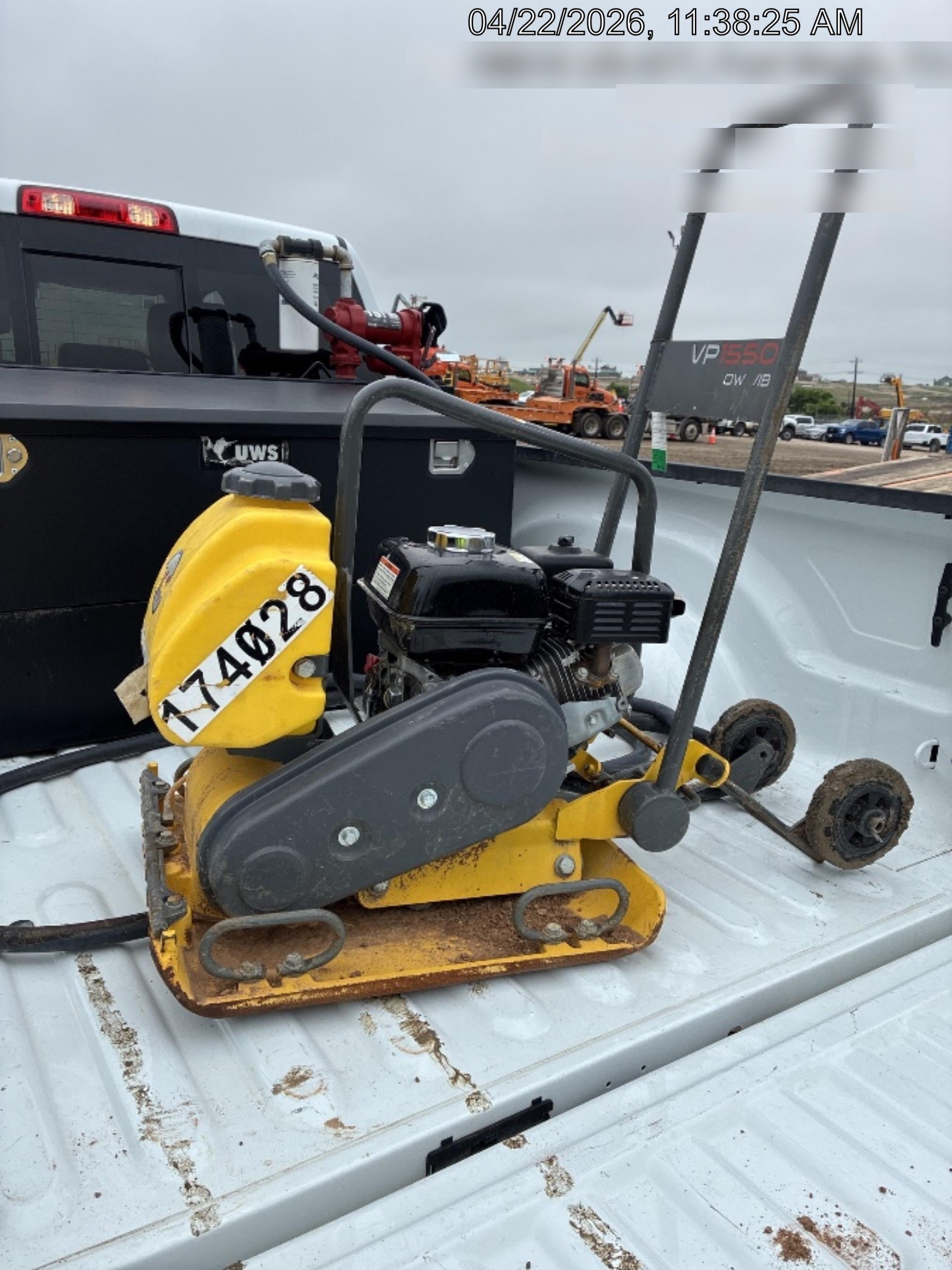 2021 WACKER NEUSON VP1550AW