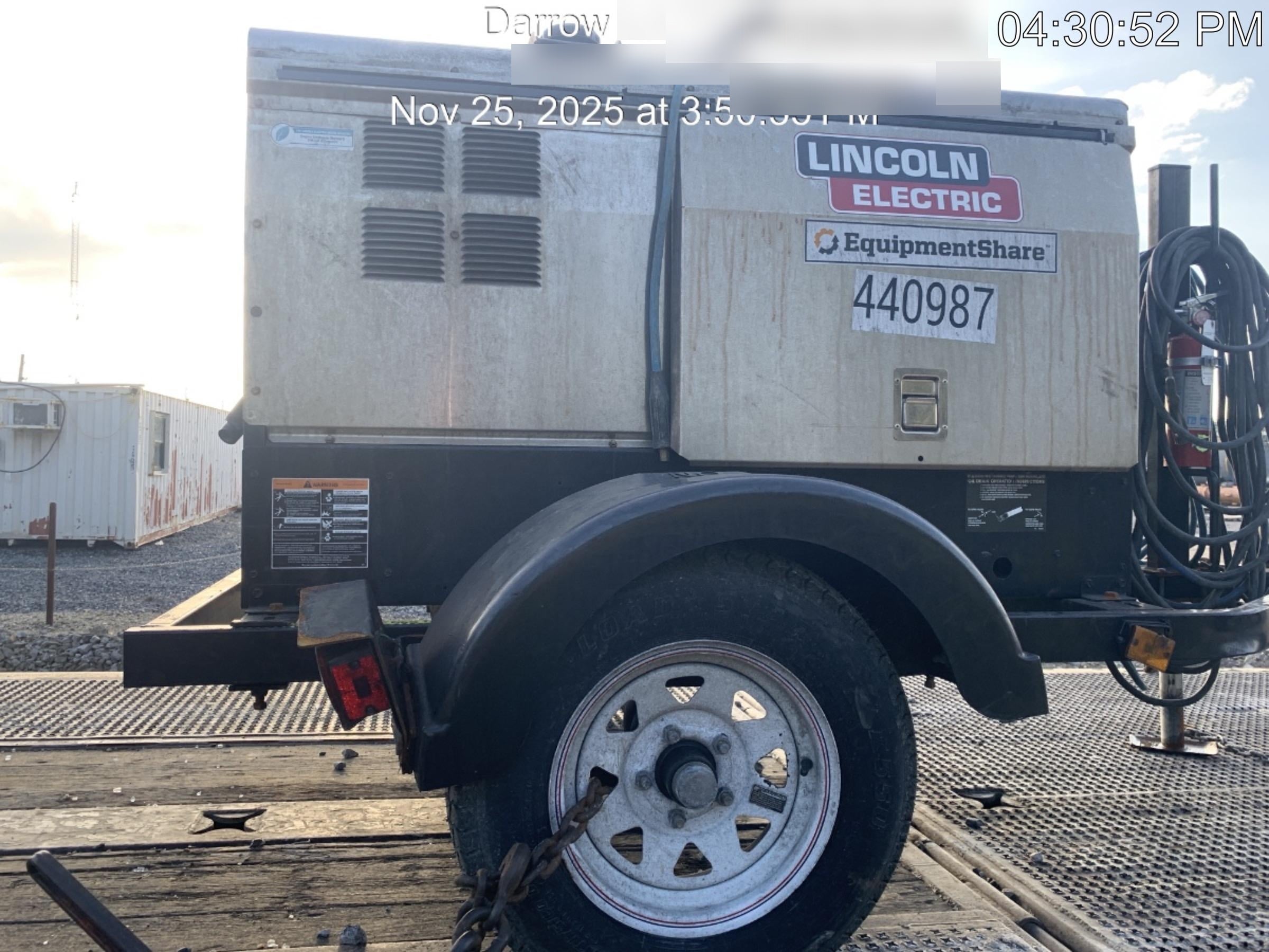2024 Lincoln Electric LE400 Kubota V1505, Trlr, Cable Rack, Light Kit, ES Decals, T3