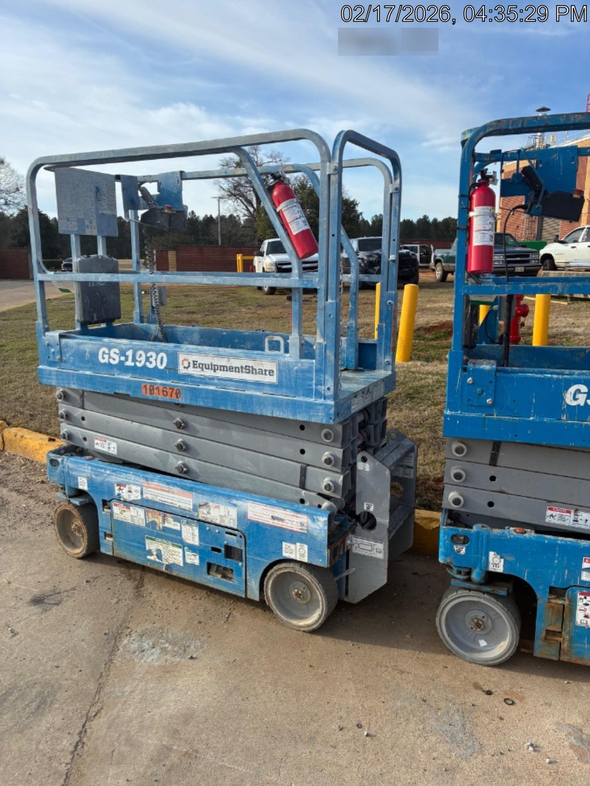 2020 Genie GS-1930 Fixed rails with chain entry gate - Pre A92.20
