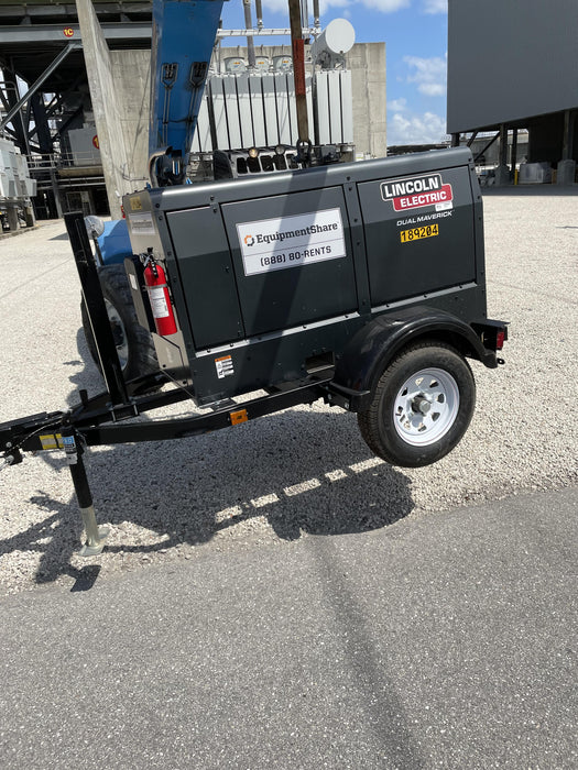 2021 Lincoln Electric Dual Maverick 200/200X Ready Pak 3, Includes Trailer, Cable Rack, Fender Light Kit