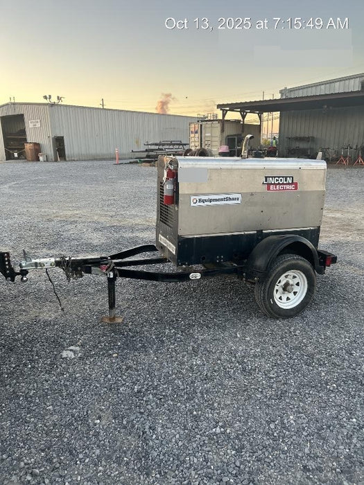 2019 Lincoln Electric Vantage 322 Lincoln Vantage 322 Welder w/Trailer, Light Kit, Cable Rack