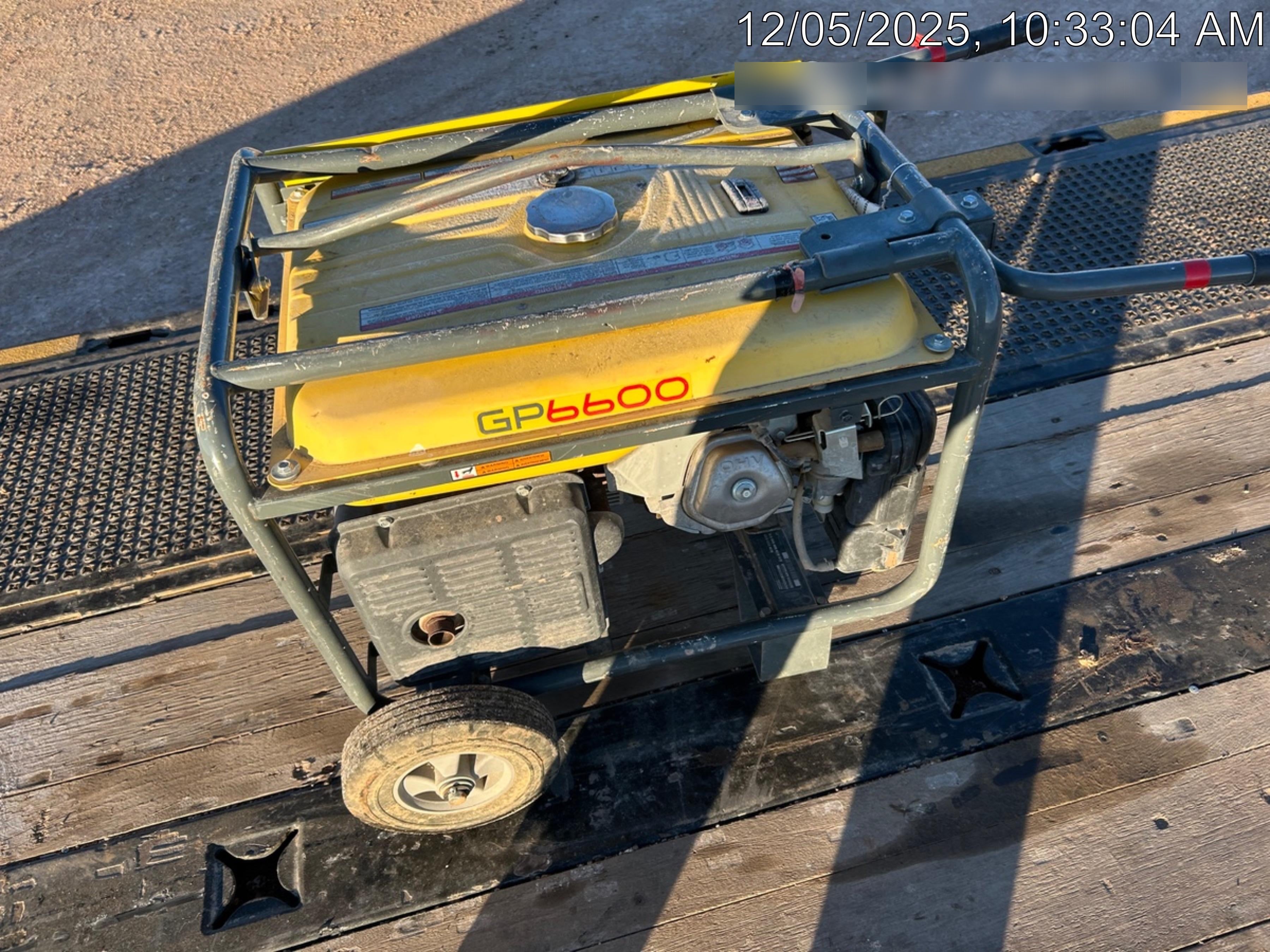 2019 WACKER NEUSON GP6600A