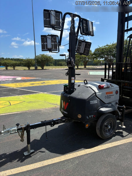 2024 Wacker Neuson LTT4 Diesel, Kohler KDW702, Deep Sea Controller, Auto Start, LED 320W, Bypass Outlet, T3