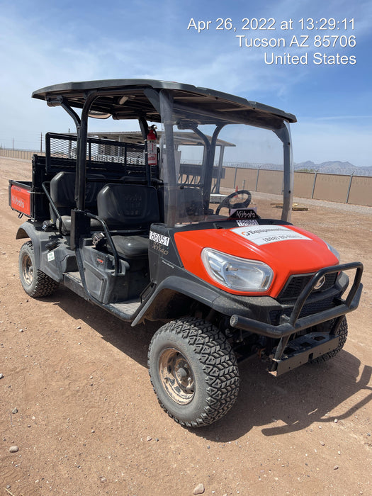 Kubota RTV-X1140W-H Plastic Canopy, Windshield Acrylic Clear, LED Strobe Light, Wire Harness Kit, Back up Alarm