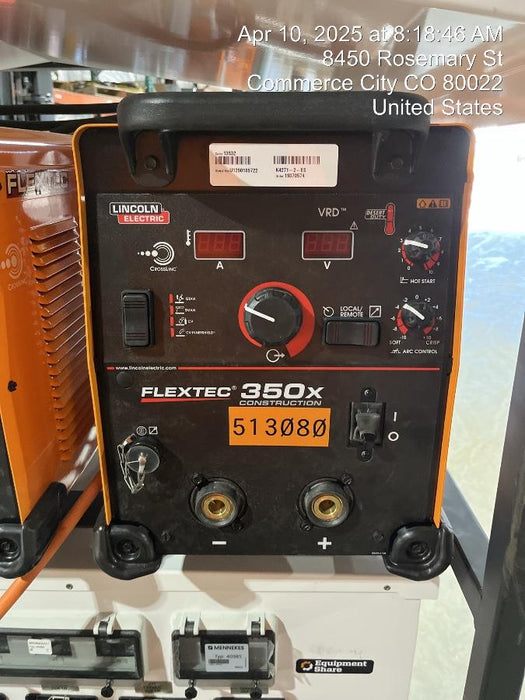 2025 LINCOLN ELECTRIC FLEXTEC 350X