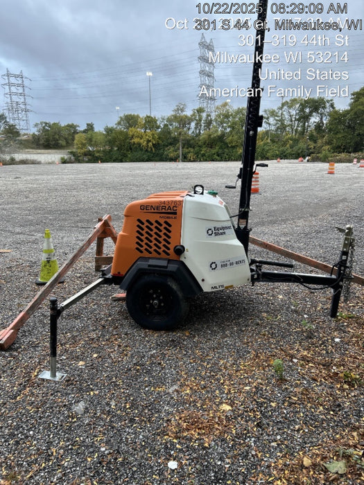 2023 Generac MLT2 Diesel, Flex Switch 120V Input, Powerzone Controller, (4) 320W LED Lights, 4kW Generator, 39.9 Gal Fuel Tank, 2" Ball, T3