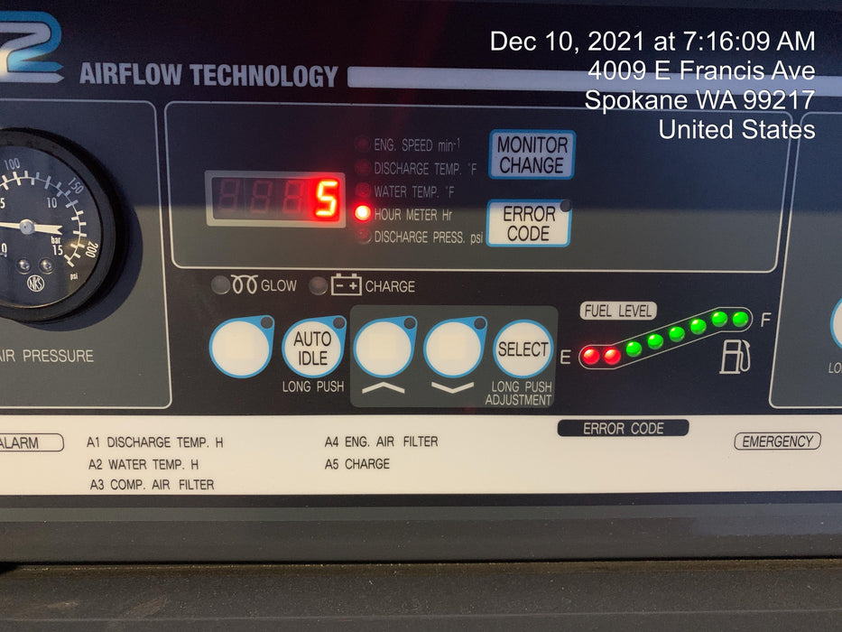 2021 AIRMAN PDS185S-6E1