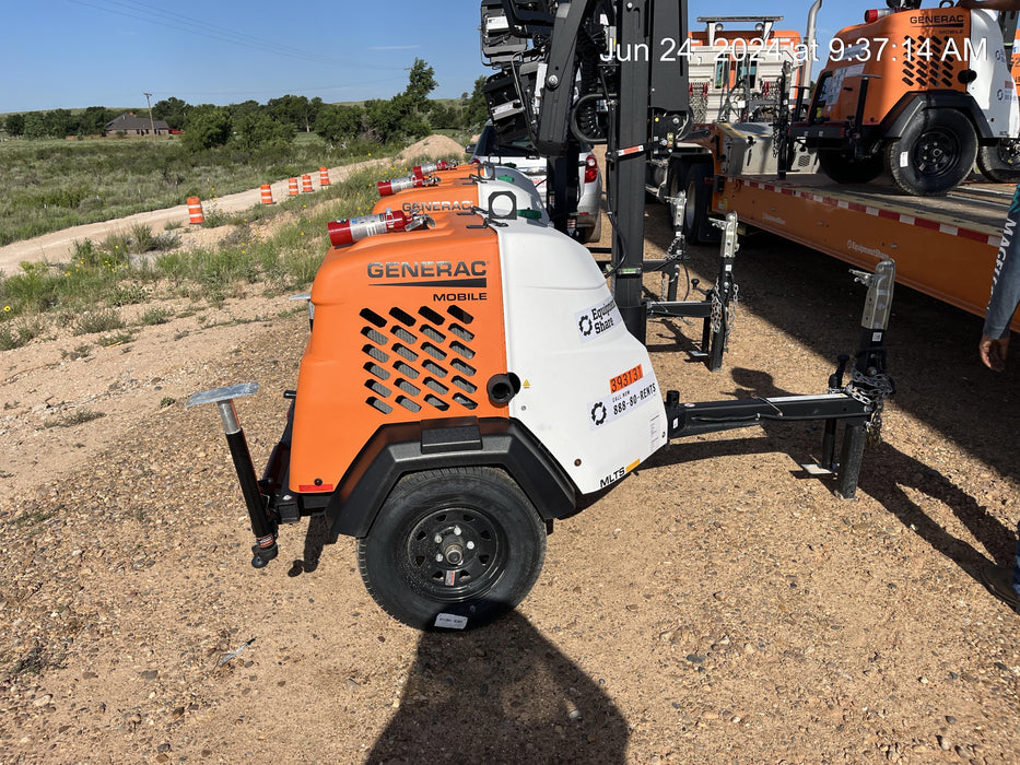 2024 Generac MLT2 Diesel, Flex Switch 120V Input, Powerzone Controller, 
(4) 320W LED Lights, 4kW Generator, 39.9 Gal Fuel Tank, 2" Ball, T3