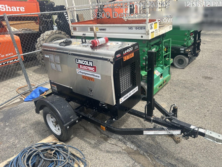 2024 Lincoln Electric LE400 Kubota V1505, Trlr, Cable Rack, Light Kit, ES Decals, T3