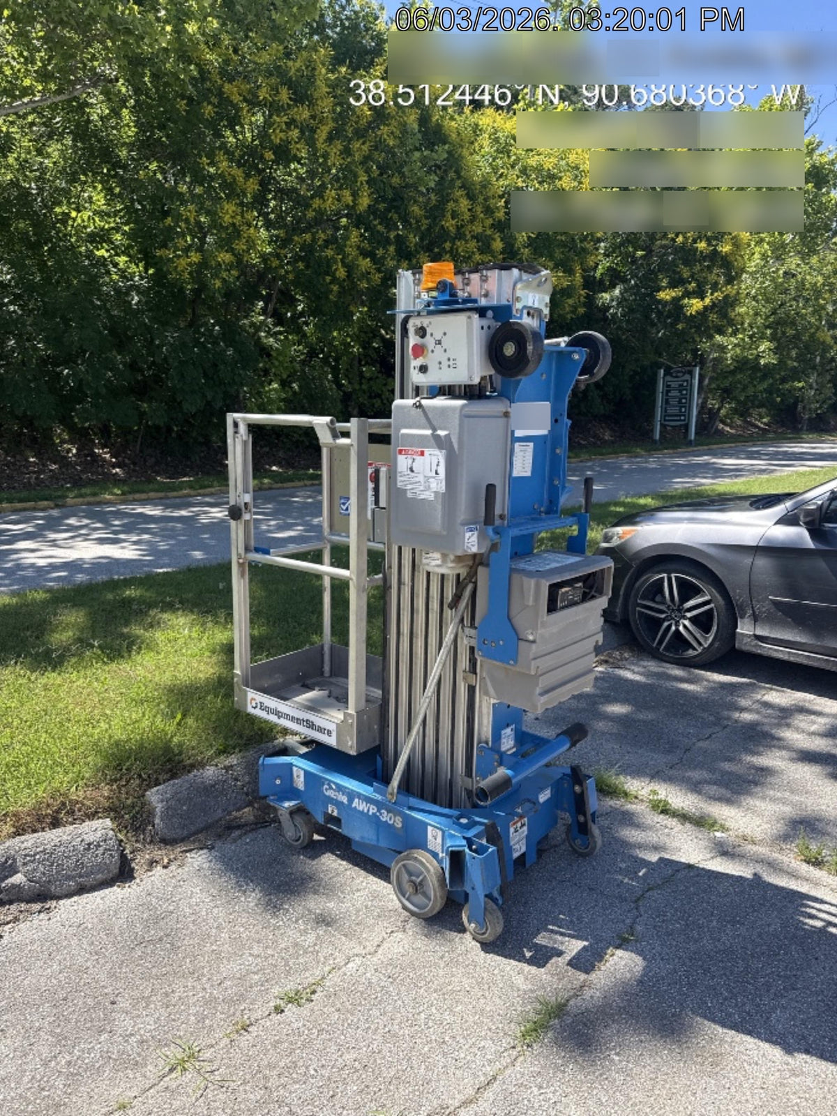 2021 GENIE AWP-30S DC