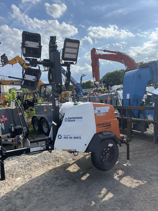 2023 Generac MLT2 Diesel, Flex Switch 120V Input, Powerzone Controller, (4) 320W LED Lights, 4kW Generator, 39.9 Gal Fuel Tank, 2" Ball, T3