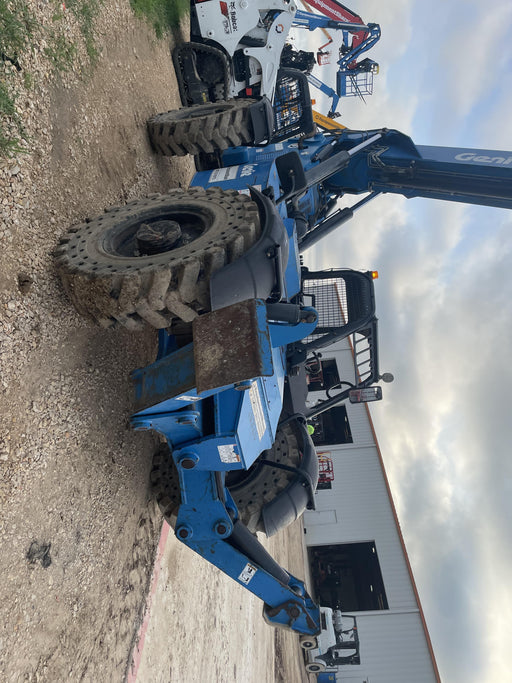 2018 Genie GTH-1056 Genie GTH-1056 w/ROPS, Work Lights, Solid Tires, RH Cab Mesh, Beacon, 60" Carriage and Forks