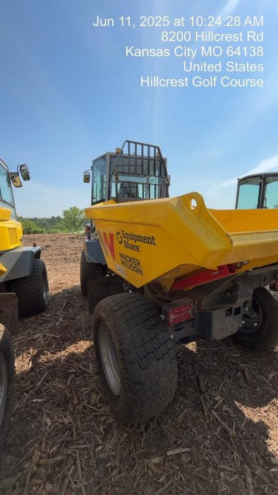 2025 WACKER NEUSON DV605 Cab Turf Tires