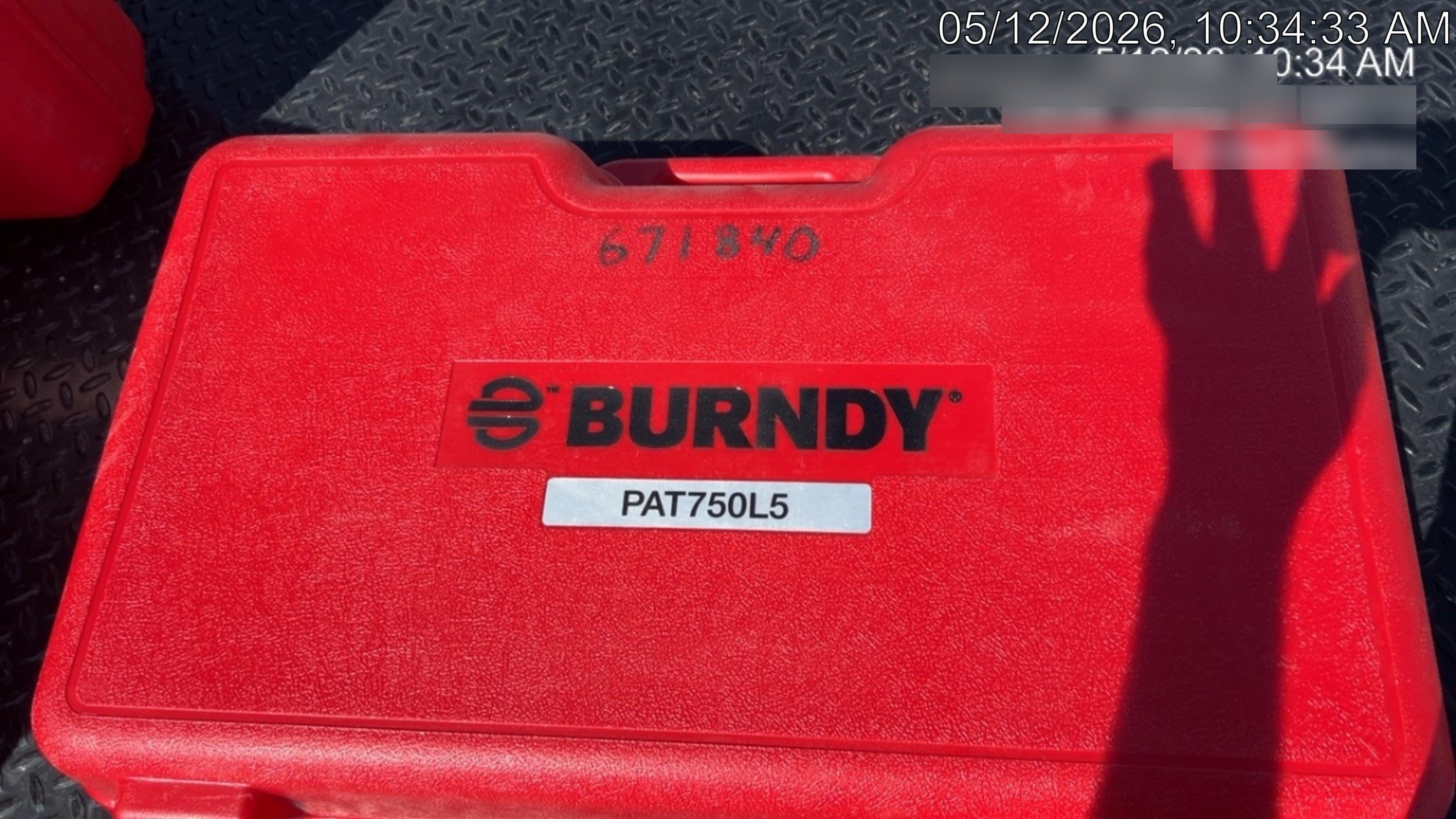 2025 BURNDY PAT750LI
