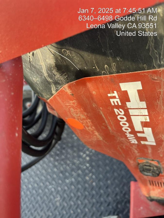 2024 HILTI TE 2000-AVR