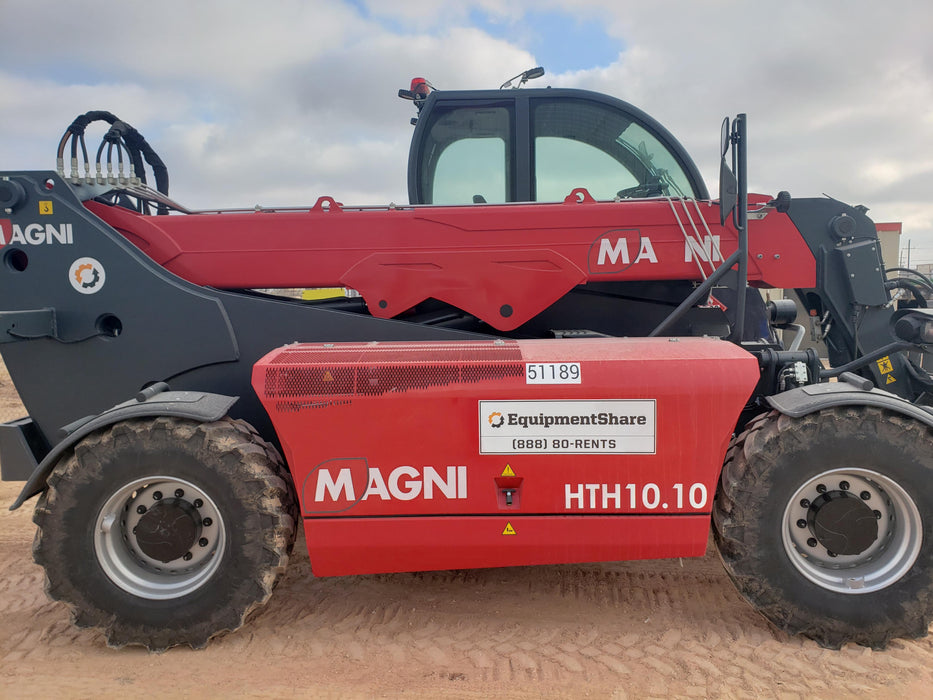 2020 Magni HTH-10.10 Air Tires Boom and Rear Cameras, LED - Remote