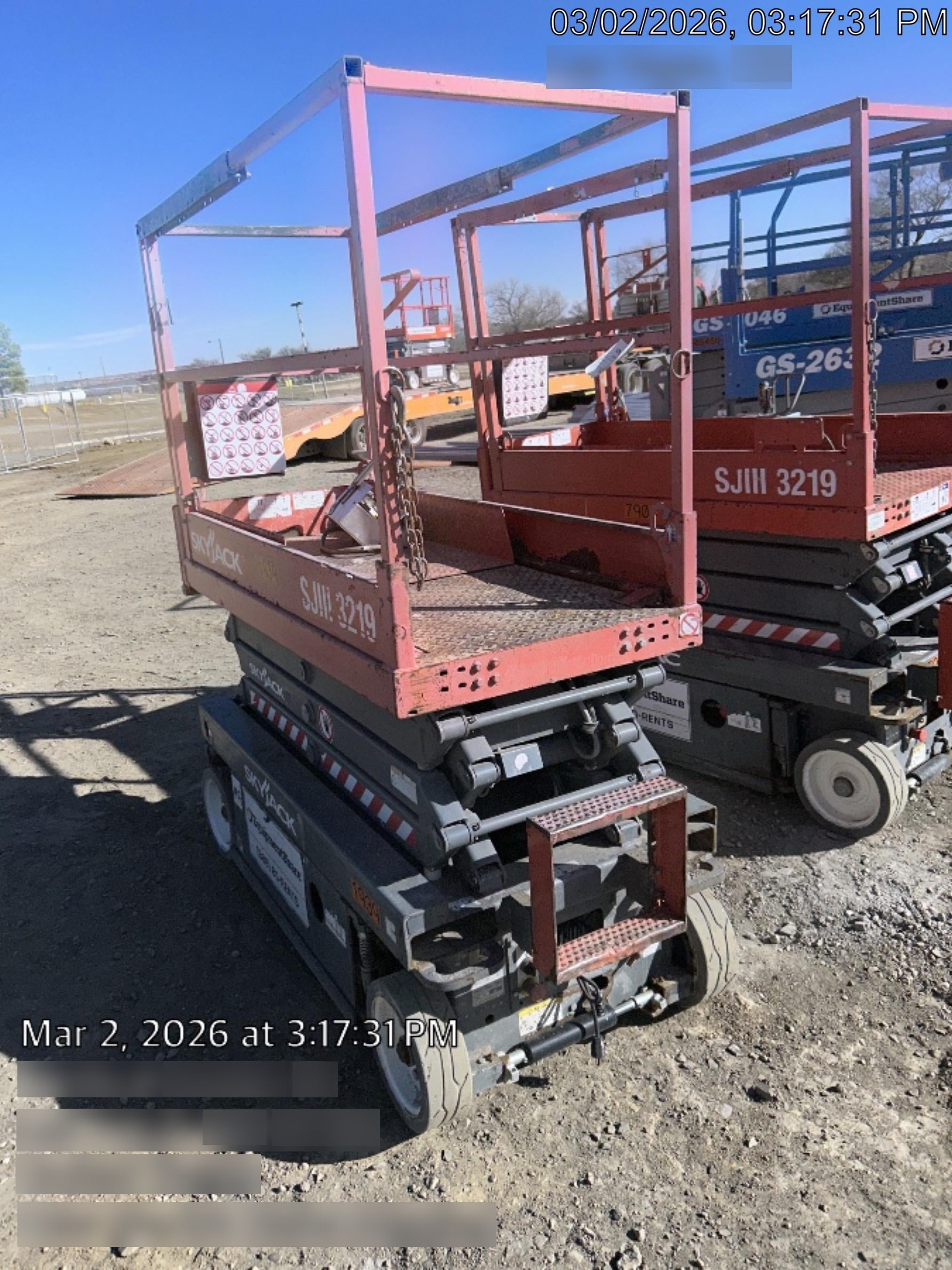 2016 Skyjack SJIII-3219 Skyjack 3219