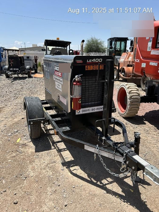 2024 Lincoln Electric LE400 Kubota V1505, Trlr, Cable Rack, Light Kit, ES Decals, T3