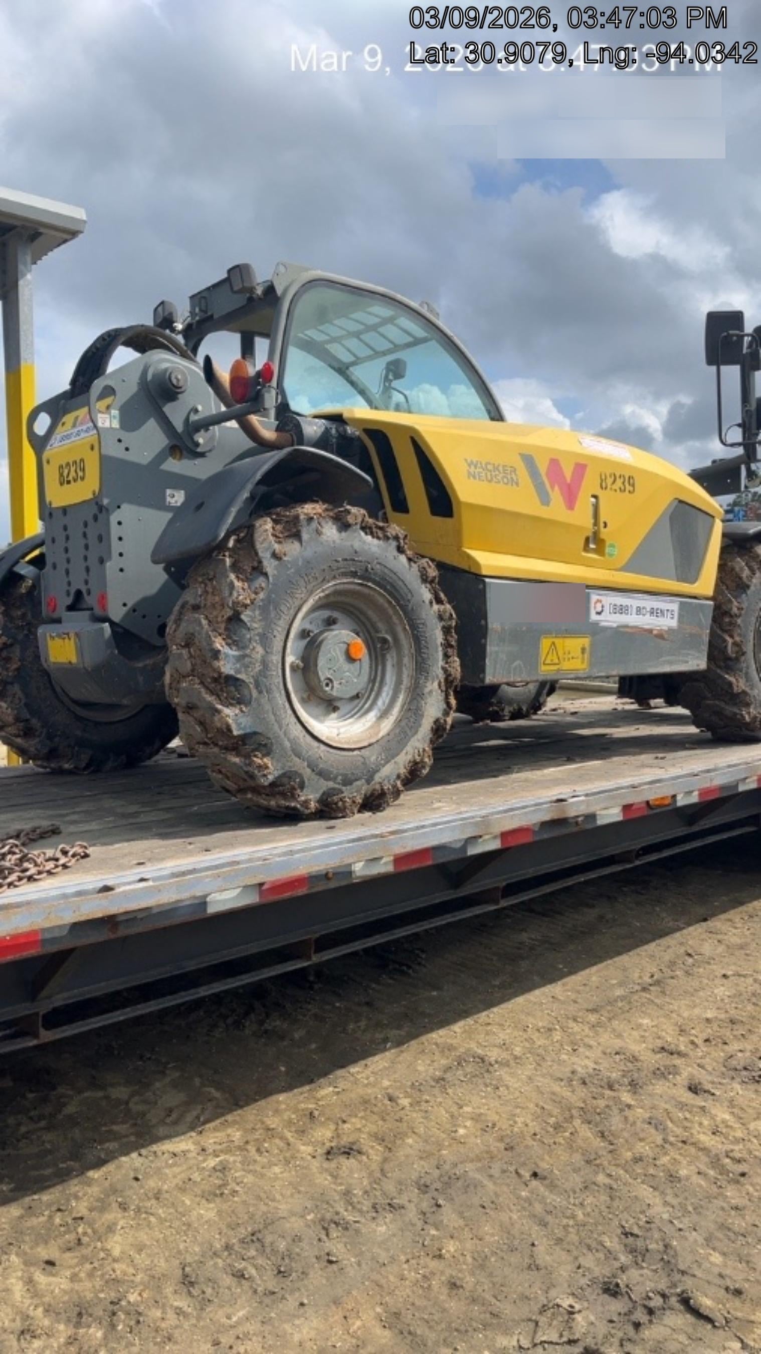 2018 WACKER NEUSON TH627
