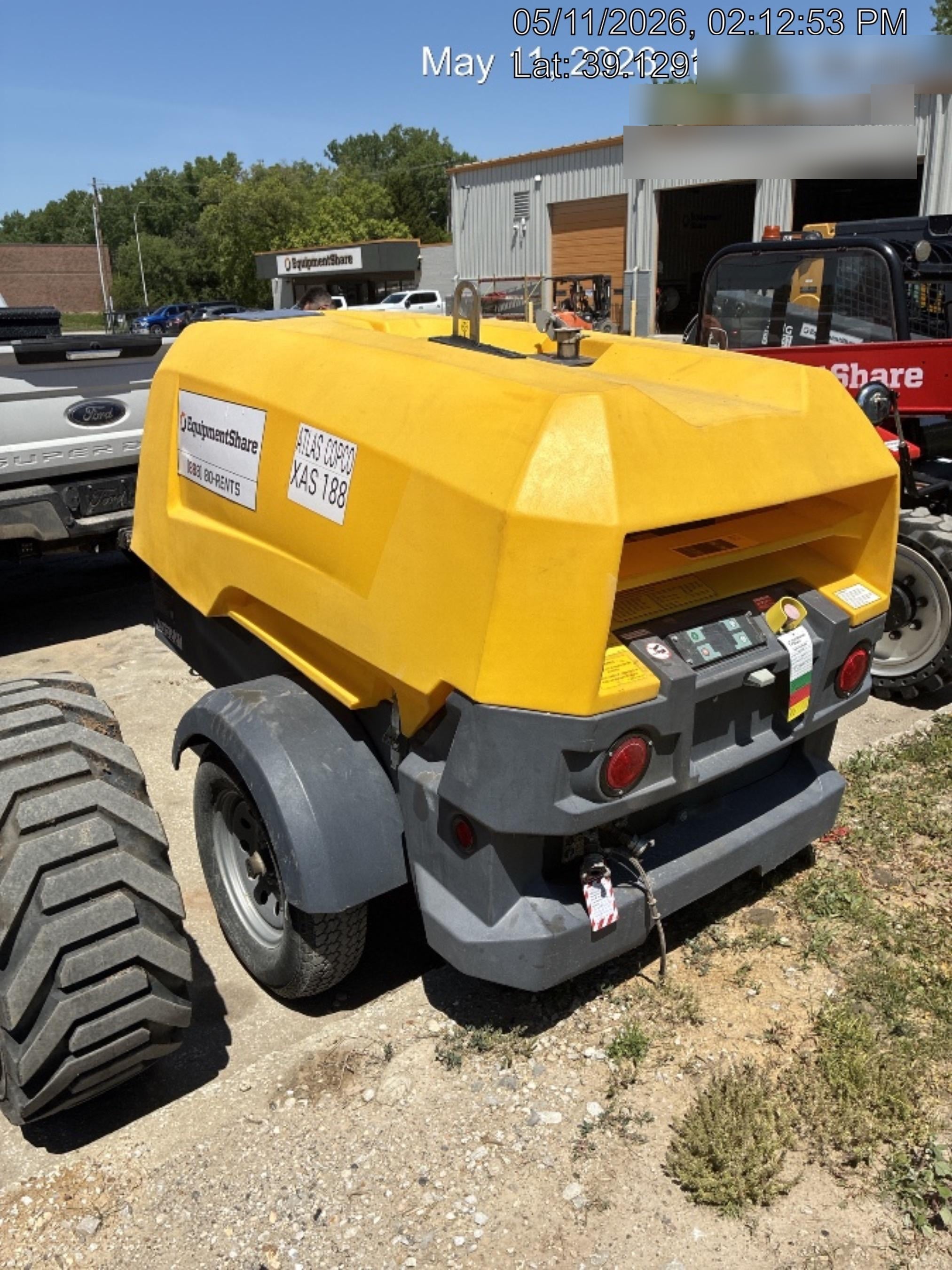 2022 ATLAS COPCO XAS188 CWK