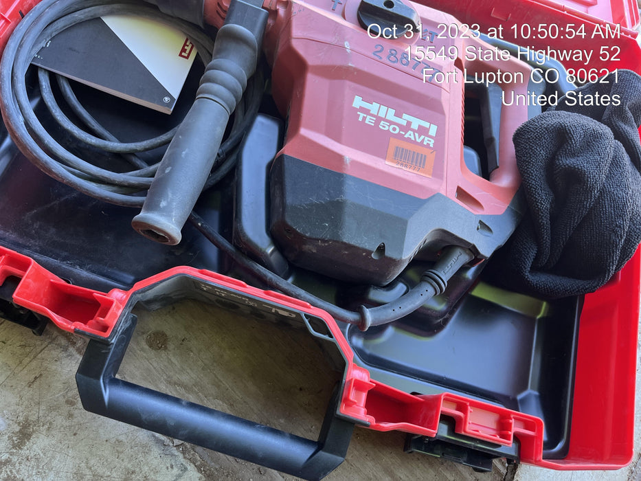 2023 HILTI TE 50-AVR