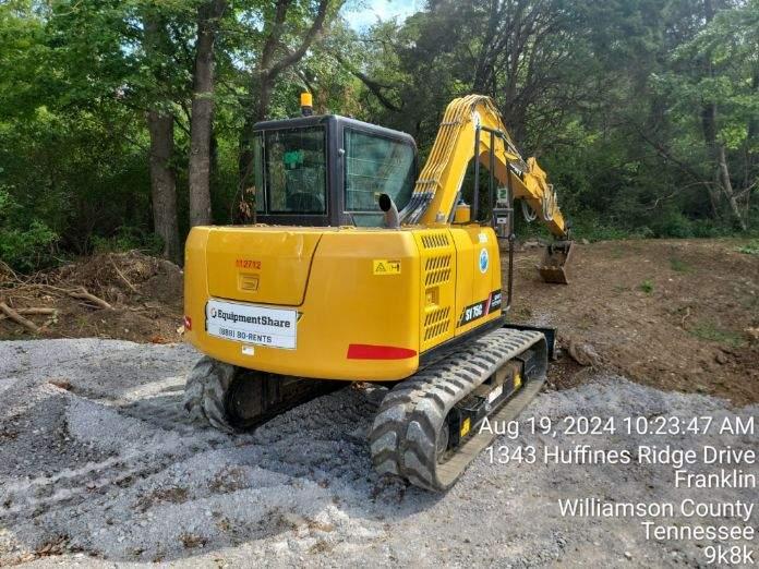 2020 Sany SY75C Rubber Hydraulic Excavator