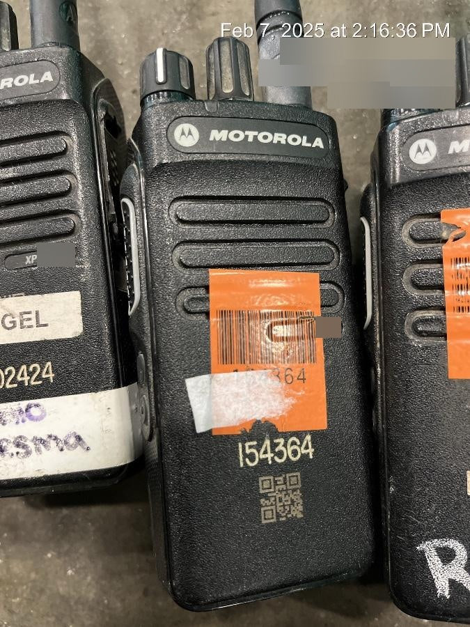 2021 MOTOROLA XPR3300E